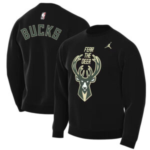 Milwaukee Bucks Hoodie Jordan Brand