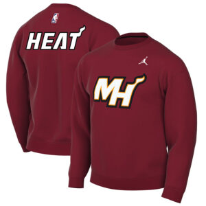 Miami Heat Hoodie Jordan Brand